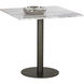 Claudia White / Pewter Bistro Table